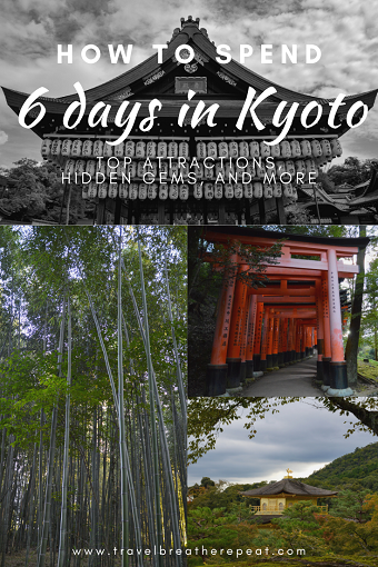 How to spend 6 days in Kyoto, Japan: top attractions, hidden gems, and more #kyoto #japan #asia #temples #travel