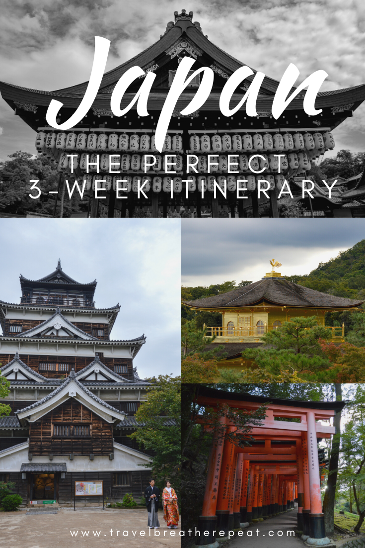 Best of #Japan 3 week itinerary including #Tokyo #Kyoto #Kanazawa #Hiroshima #Osaka and #Fukuoka. We give detailed recommendations for things to do in each city and if the JR Pass is worth it. #Asia #Travel