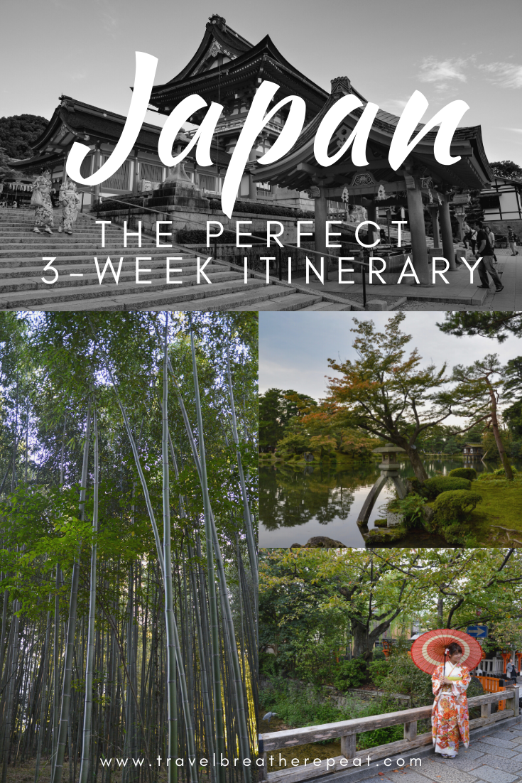 Best of #Japan 3 week itinerary including #Tokyo #Kyoto #Kanazawa #Hiroshima #Osaka and #Fukuoka. We give detailed recommendations for things to do in each city and if the JR Pass is worth it. #Asia #Travel