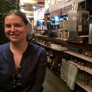 Sarah eating on a budget in Tokyo at ABC Ramen