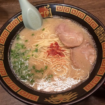 Bowl of ramen at Ichiran in Tokyo