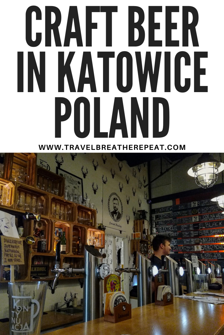 Best bars to drink craft beer in Katowice, Poland #europe #poland #beer #craftbeer #traveltips