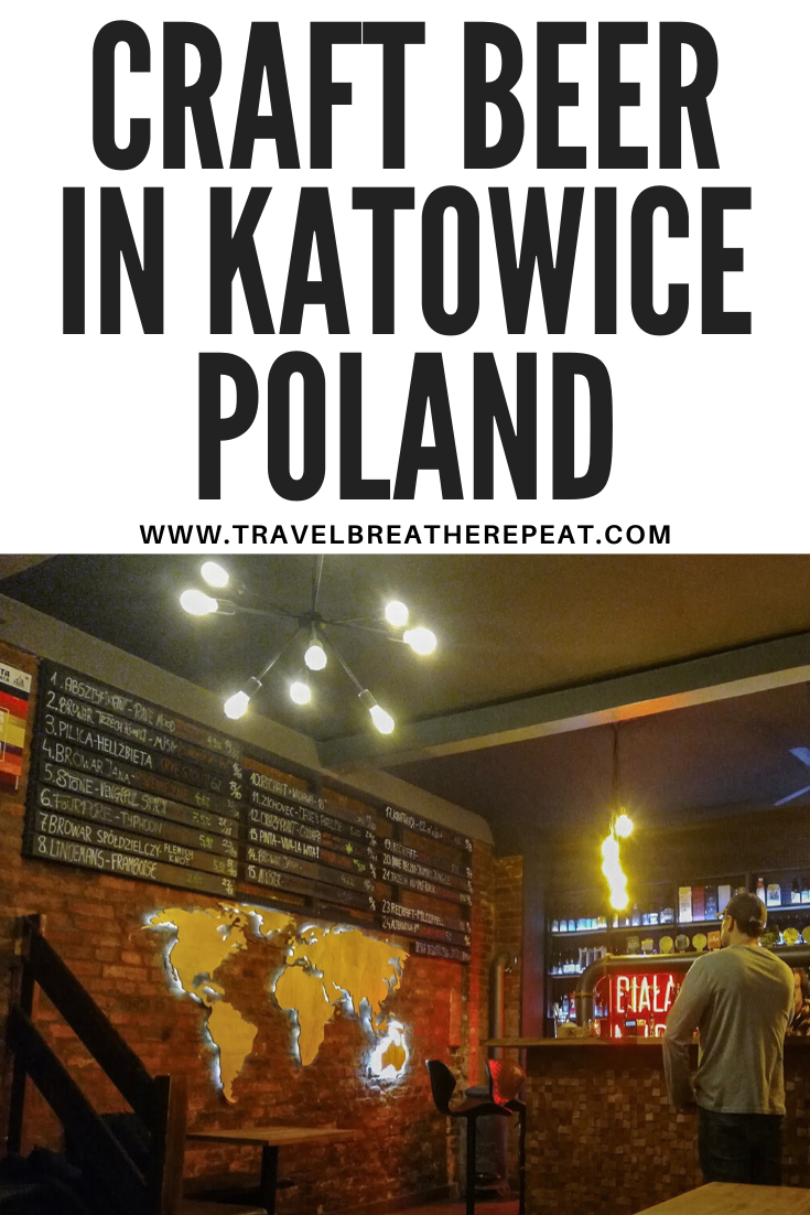 Best bars to drink craft beer in Katowice, Poland #europe #poland #beer #craftbeer #traveltips